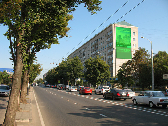 Брандмауэр на улице Селезнева, № 102